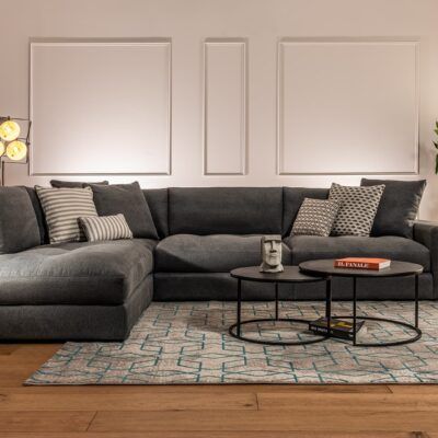 sofa giant XXL negro