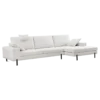 sofa chaise longue blanco luxor