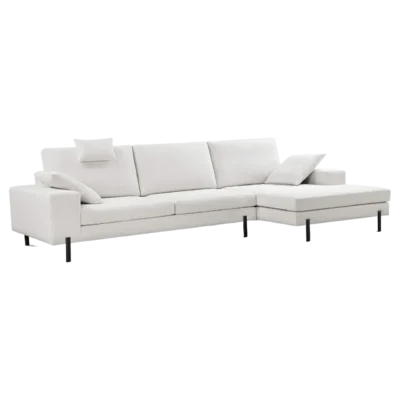 sofa chaise longue blanco luxor