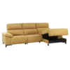 sofa con asientos deslizantes de carro y chaiselongue