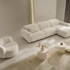 sofa cielo beige con chaise longue